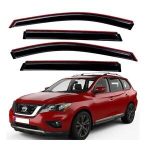 2013-2018 Nissan Pathfinder In-Channel, Rain Guard Window Vent Visor (Brand New)